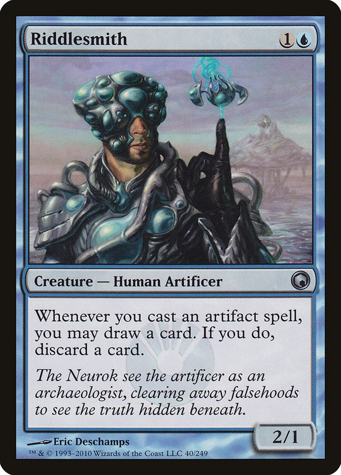MTG Card Title: Riddlesmith SOM/40