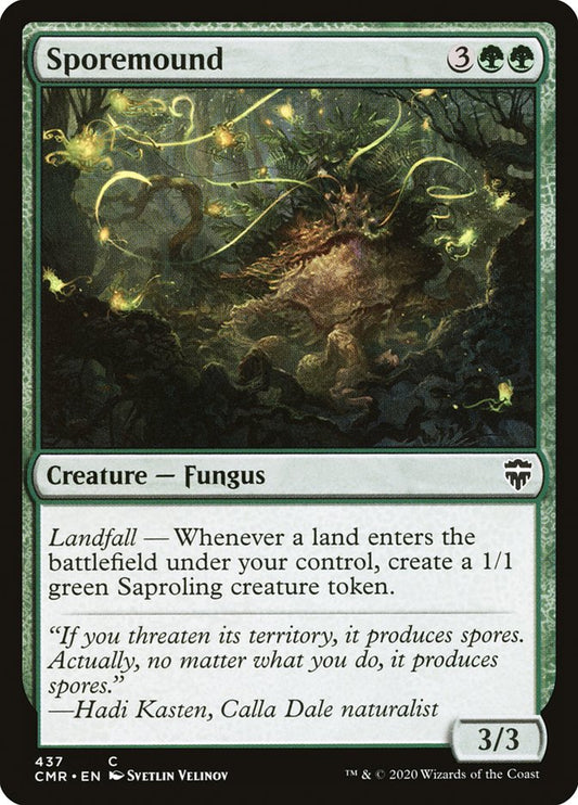 MTG Card Title: Sporemound CMR/437