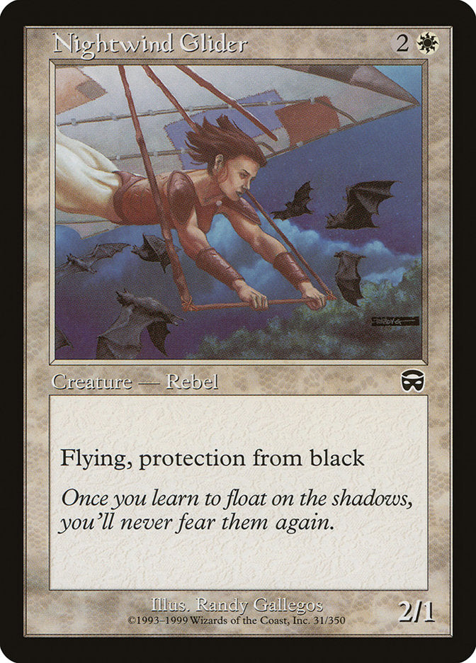 MTG Card Title: Nightwind Glider MMQ/31