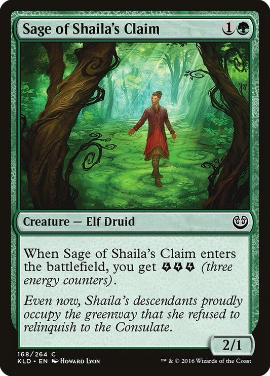 MTG Card Title: Sage of Shaila's Claim KLD/168
