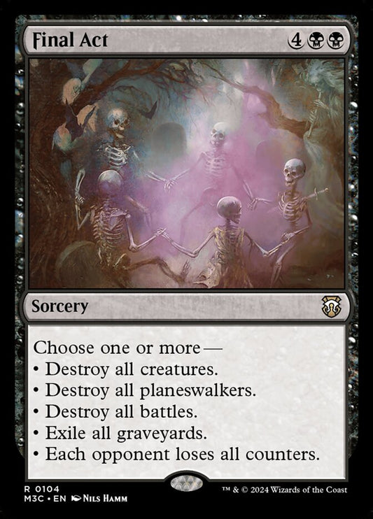 MTG Card Title: Final Act M3C/104