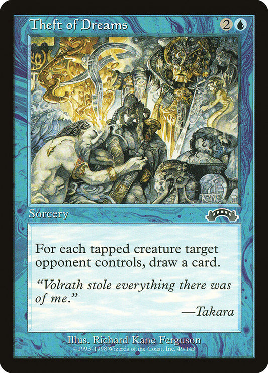 MTG Card Title: Theft of Dreams EXO/49