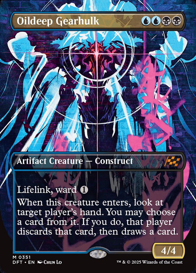 MTG Card Title: Oildeep Gearhulk DFT/351