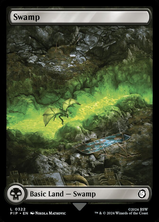 MTG Card Title: Swamp PIP/322