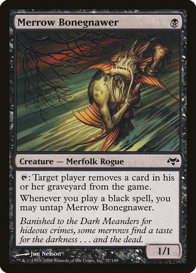 MTG Card Title: Merrow Bonegnawer EVE/37
