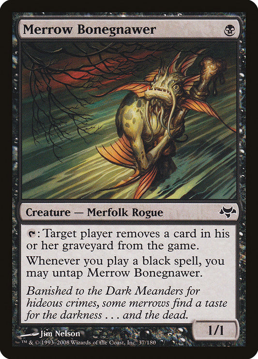 MTG Card Title: Merrow Bonegnawer EVE/37