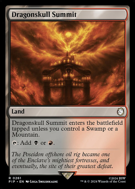 MTG Card Title: Dragonskull Summit PIP/261