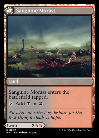 Bloodsoaked Insight // Sanguine Morass MH3/252