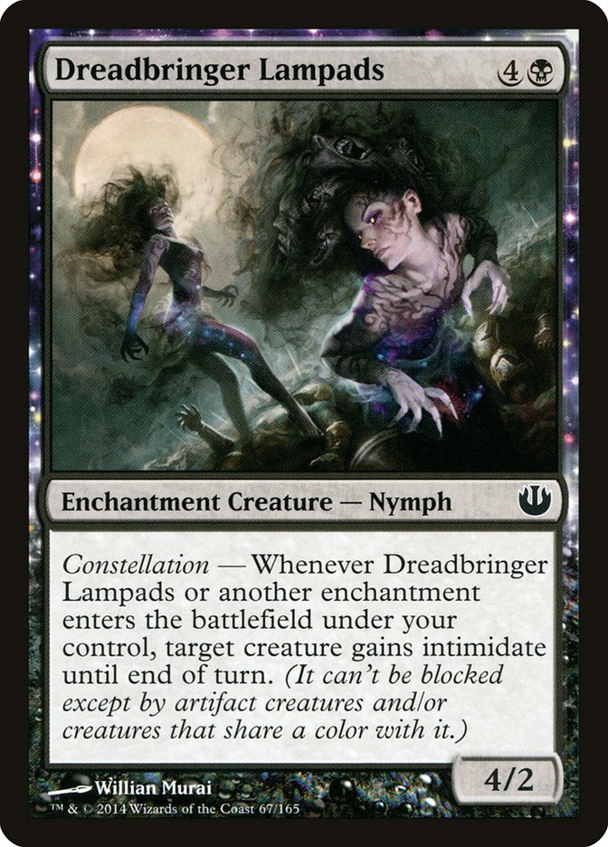 MTG Card Title: Dreadbringer Lampads JOU/67