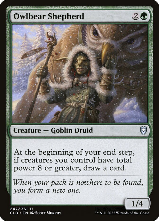 MTG Card Title: Owlbear Shepherd CLB/247