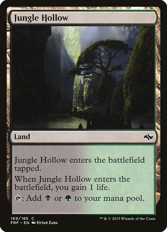 MTG Card Title: Jungle Hollow FRF/169