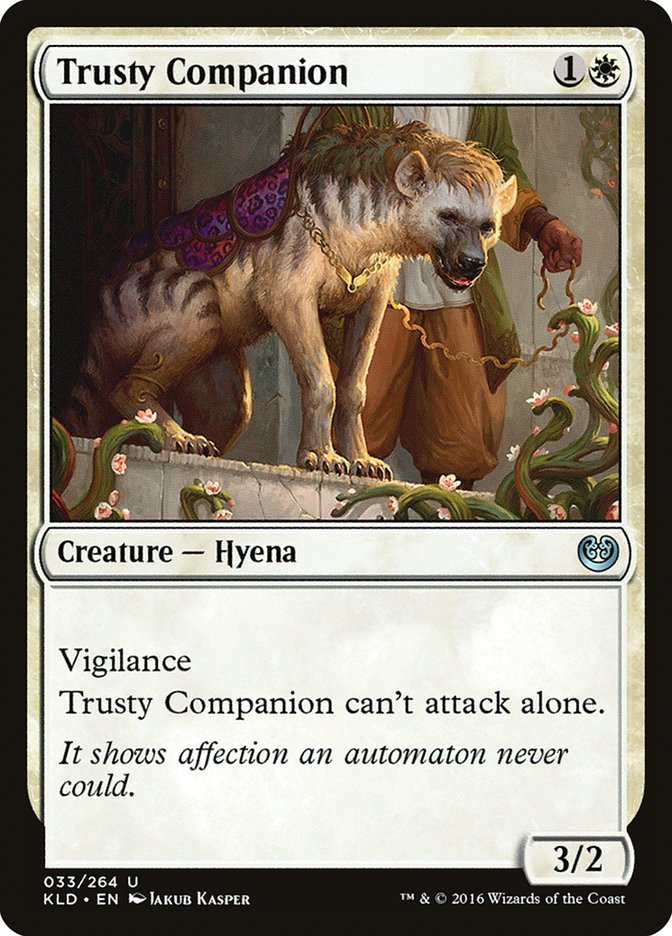 MTG Card Title: Trusty Companion KLD/33