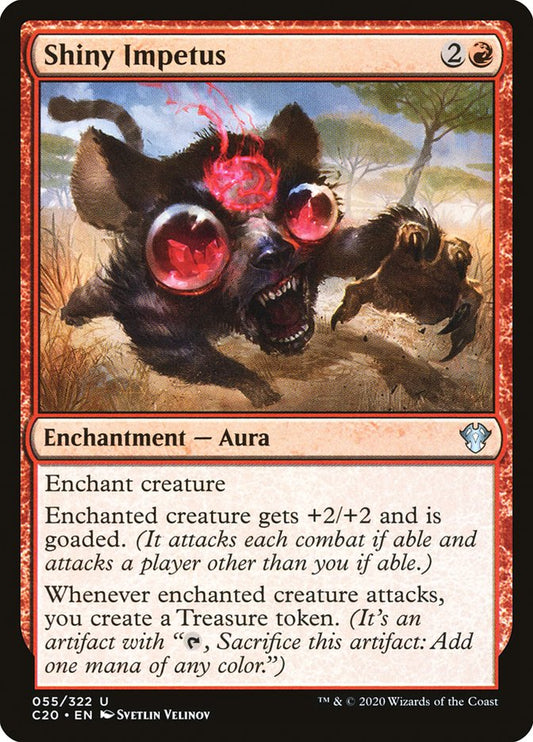 MTG Card Title: Shiny Impetus C20/55