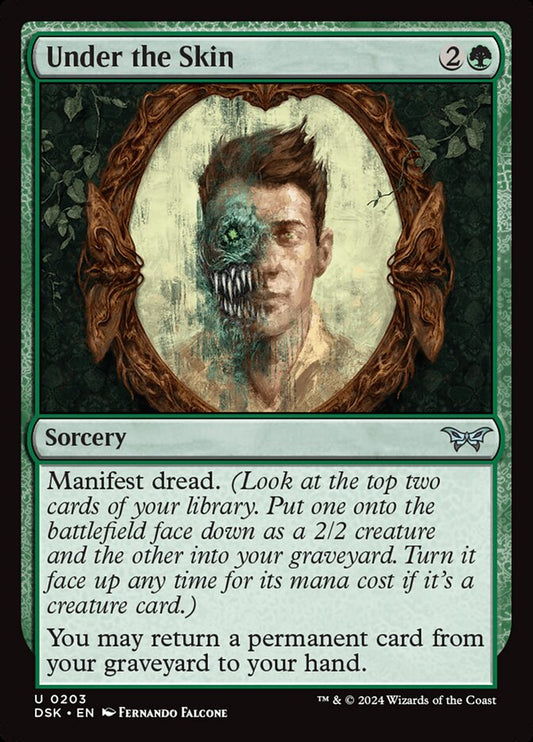 MTG Card Title: Under the Skin DSK/203