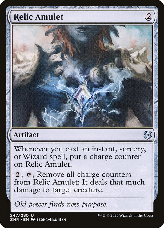 MTG Card Title: Relic Amulet ZNR/247