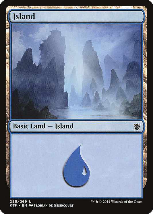MTG Card Title: Island KTK/255