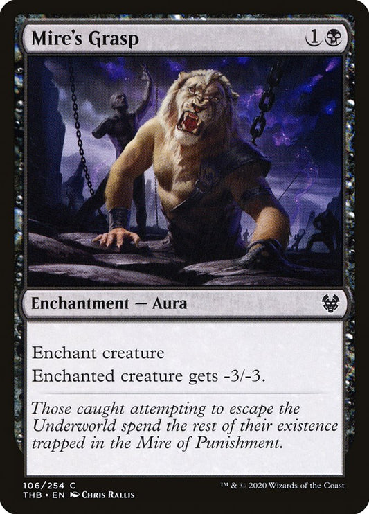 MTG Card Title: Mire's Grasp THB/106