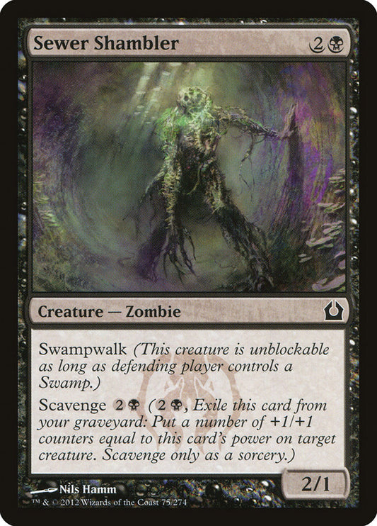 MTG Card Title: Sewer Shambler RTR/75