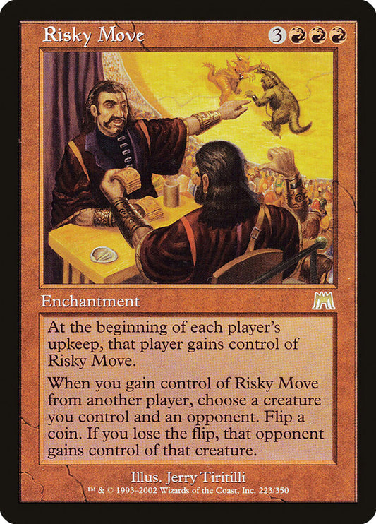 MTG Card Title: Risky Move ONS/223