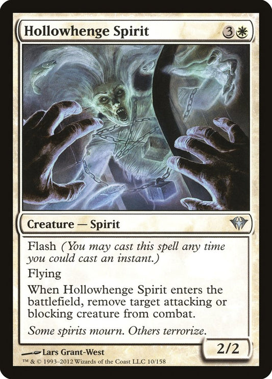 MTG Card Title: Hollowhenge Spirit DKA/10