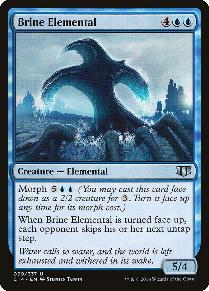 MTG Card Title: Brine Elemental C14/99