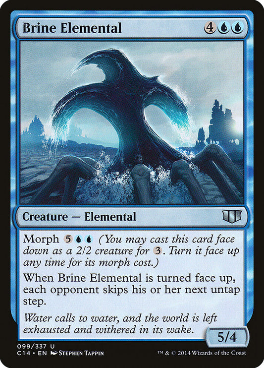 MTG Card Title: Brine Elemental C14/99