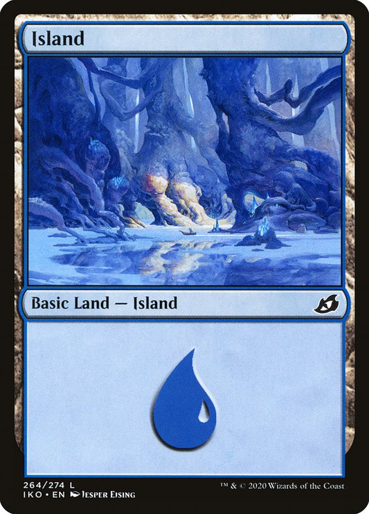 MTG Card Title: Island IKO/264