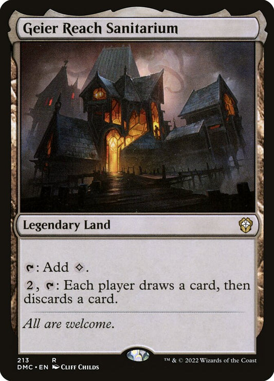 MTG Card Title: Geier Reach Sanitarium DMC/213