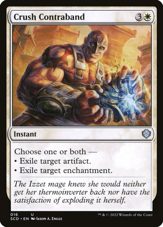 MTG Card Title: Crush Contraband SCD/16