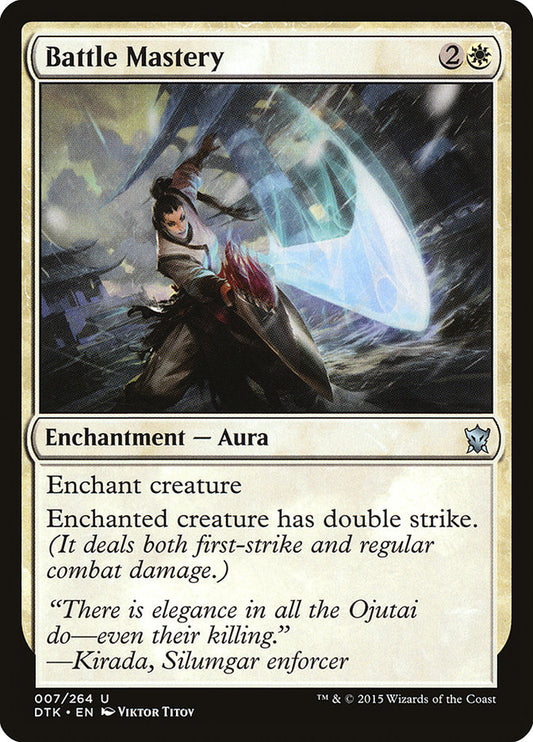 MTG Card Title: Battle Mastery DTK/7