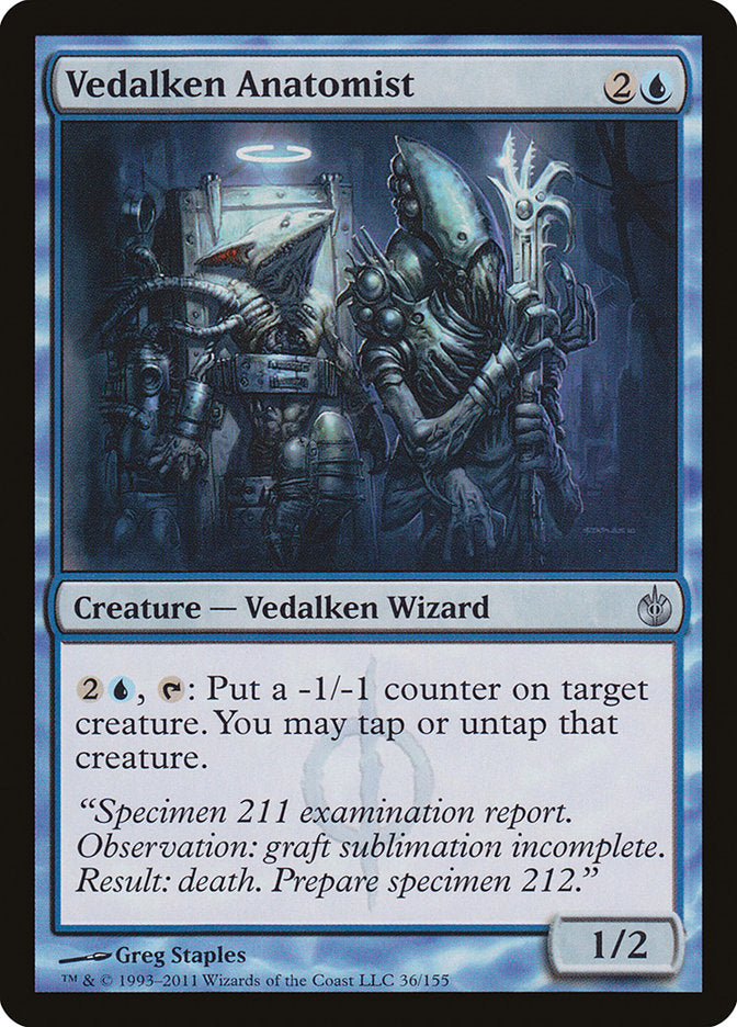 MTG Card Title: Vedalken Anatomist MBS/36
