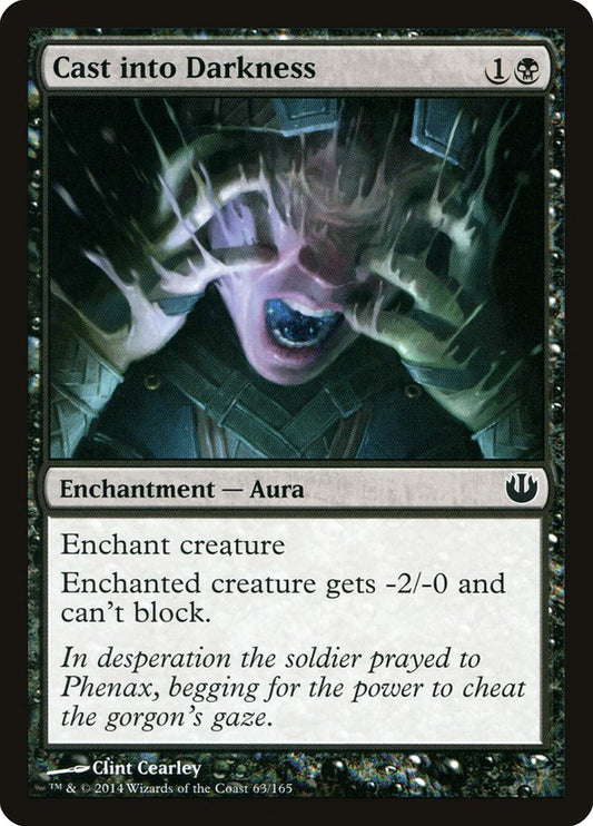 MTG Card Title: Cast into Darkness JOU/63