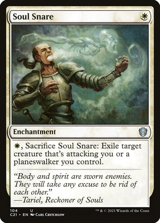 MTG Card Title: Soul Snare C21/104