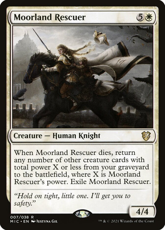 MTG Card Title: Moorland Rescuer MIC/7