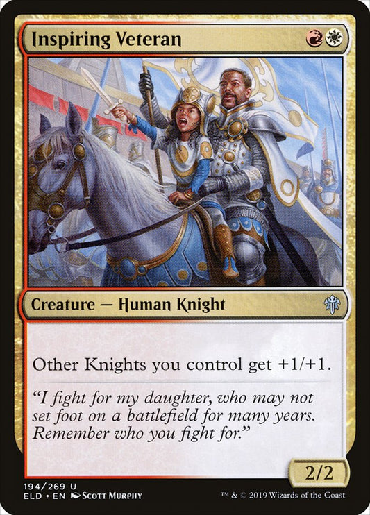 MTG Card Title: Inspiring Veteran ELD/194
