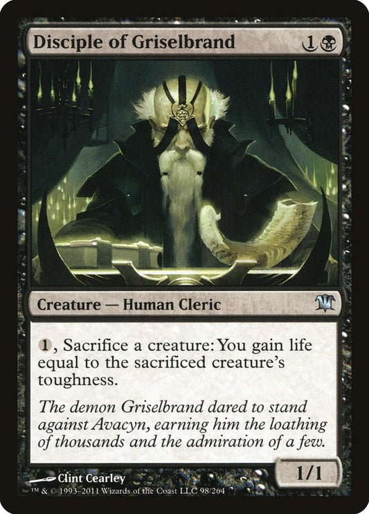 MTG Card Title: Disciple of Griselbrand ISD/98