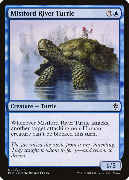 MTG Card Title: Mistford River Turtle ELD/56