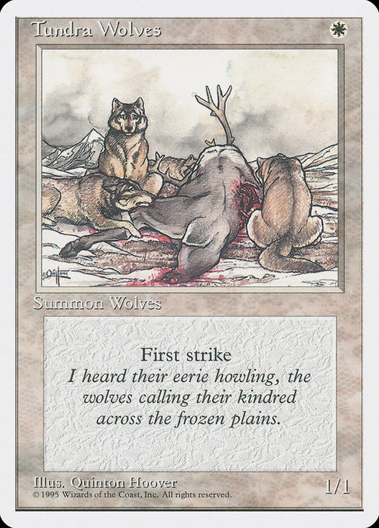 MTG Card Title: Tundra Wolves 4ED/53