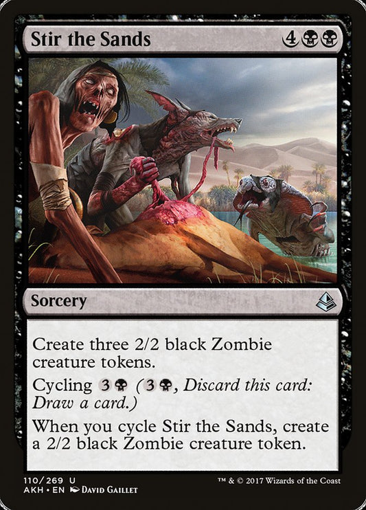 MTG Card Title: Stir the Sands AKH/110