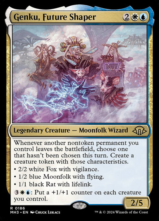 MTG Card Title: Genku, Future Shaper MH3/186
