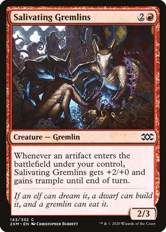 MTG Card Title: Salivating Gremlins 2XM/143
