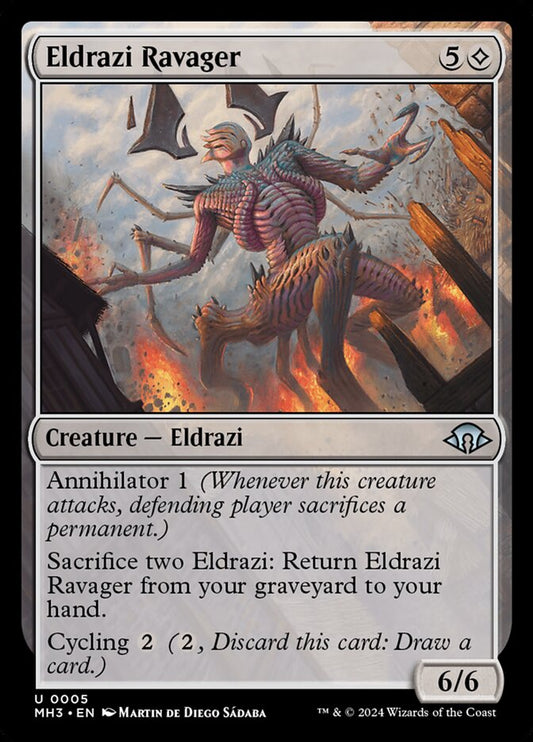 MTG Card Title: Eldrazi Ravager MH3/5