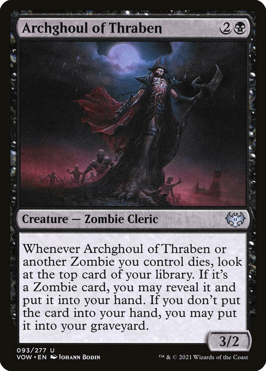 MTG Card Title: Archghoul of Thraben VOW/93
