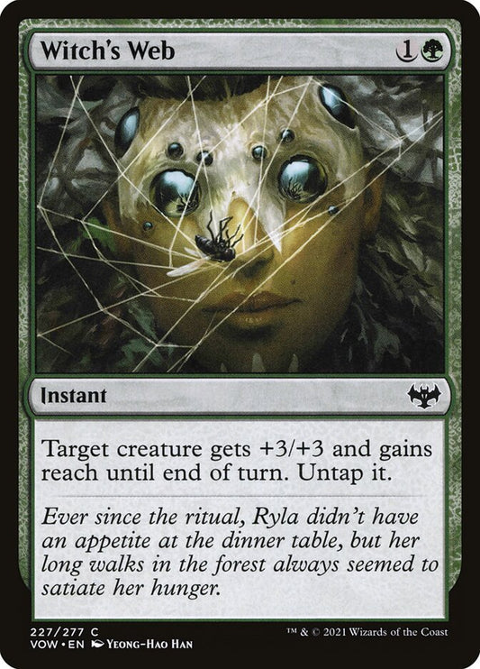 MTG Card Title: Witch's Web VOW/227