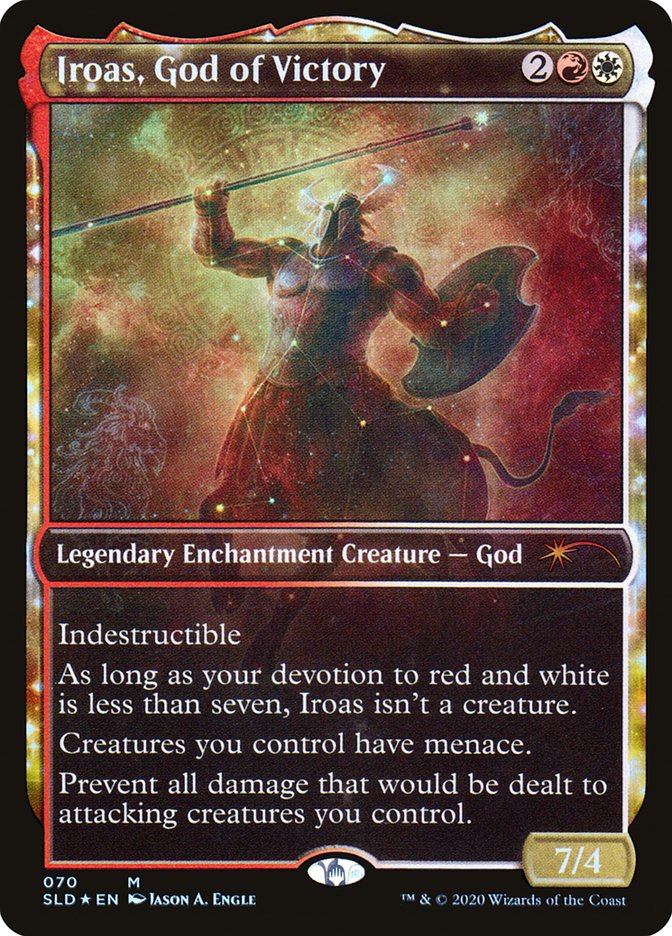 MTG Card Title: Iroas, God of Victory SLD/70