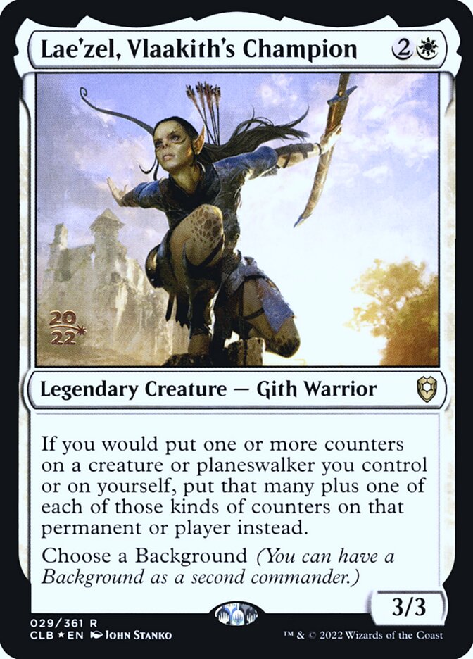 MTG Card Title: Lae'zel, Vlaakith's Champion PCLB/29s