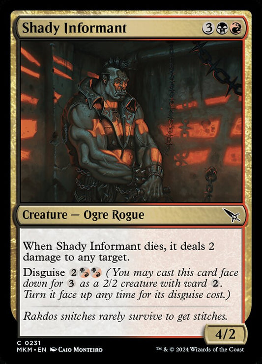 MTG Card Title: Shady Informant MKM/231