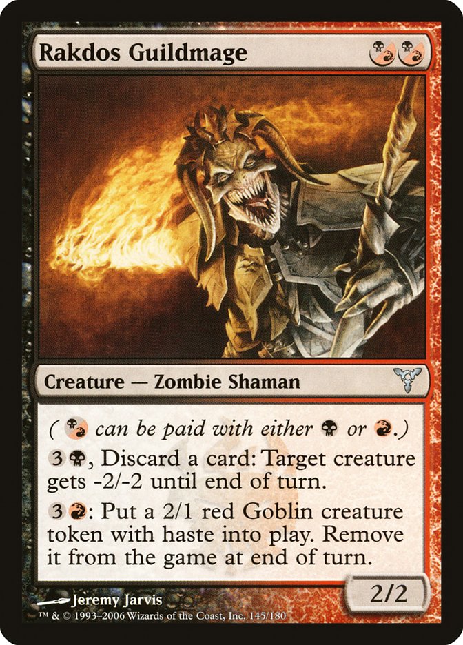 MTG Card Title: Rakdos Guildmage DIS/145