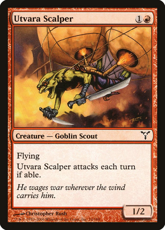MTG Card Title: Utvara Scalper DIS/76