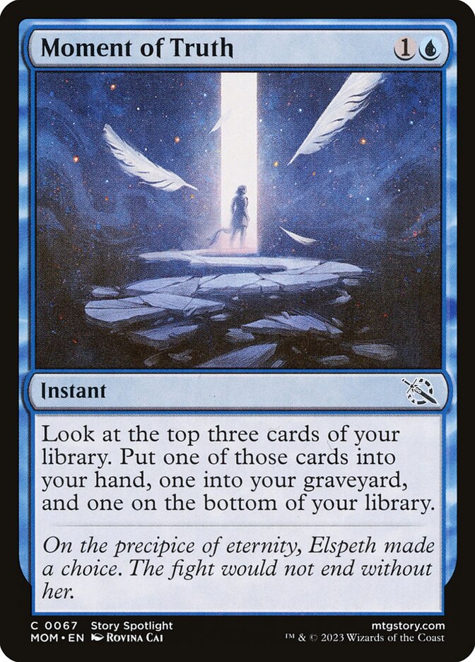 MTG Card Title: Moment of Truth MOM/67